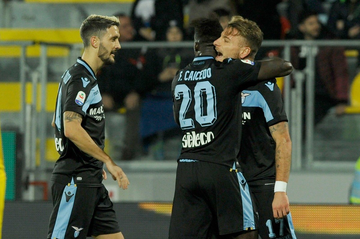 Lazio: tre punti contro il Frosinone ma qualche noia in vista dell'Empoli