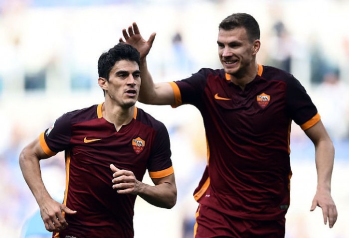 Roma, la carica di Dzeko e Perotti: "Juventus fortissima, ma tutto è ancora aperto"