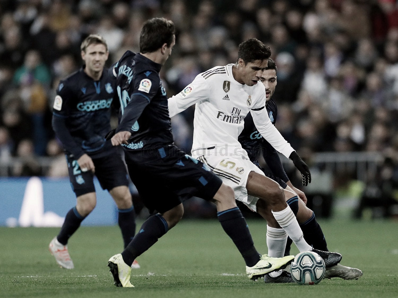 Varane: "He visto a Bale concentrado en el partido"