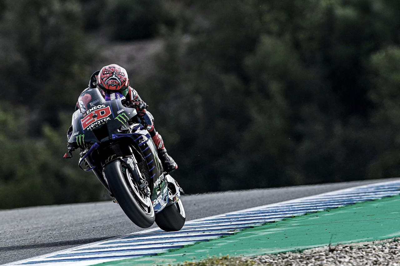 Fabio Quartararo: "Peleé aunque sólo fuese para sumar puntos" Fabio Quartararo: "Peleé aunque sólo fuese para sumar puntos"