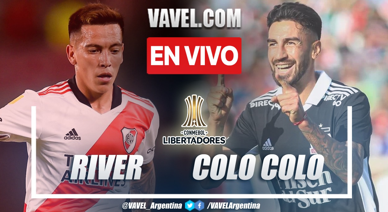 Resumen y goles: River Plate 4-0 Colo Colo en Copa Libertadores 2022