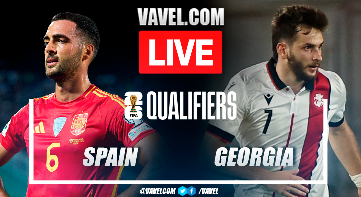 Goals and Highlights: Spain 2-0 Georgia in 2026 World Cup Qualifiers