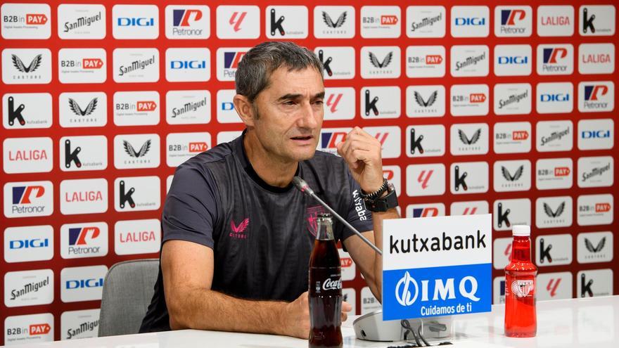 Ernesto Valverde: "El partido será una muy buena prueba para nosotros"
