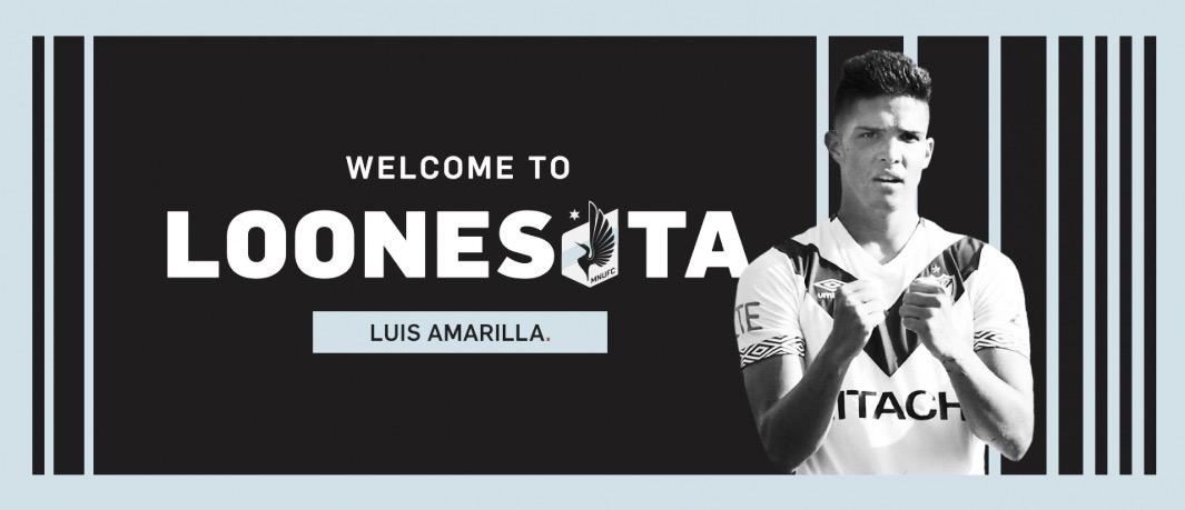 Luis Amarilla firma por
Minnesota United FC