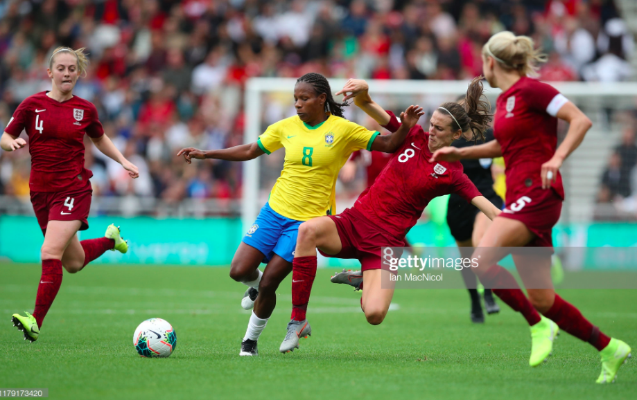 England women 1-2 Brazil women: Lionesses fail to make chances count