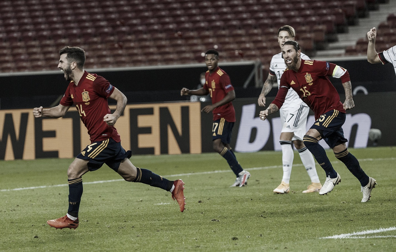 Ramos, Kroos y Dani Carvajal disputaron los 90 minutos en el Alemania vs. España