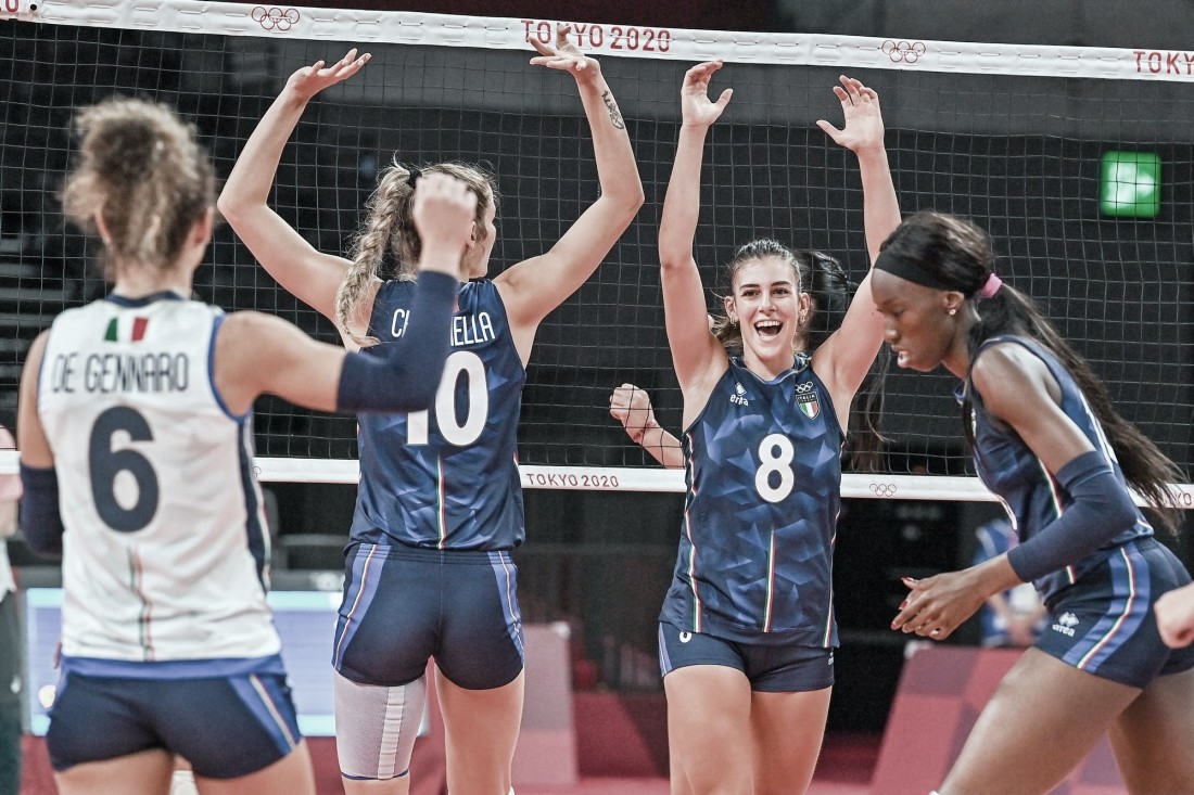 Melhores momentos China x Itália no vôlei feminino pelas Olimpíadas de Tóquio (3-0)