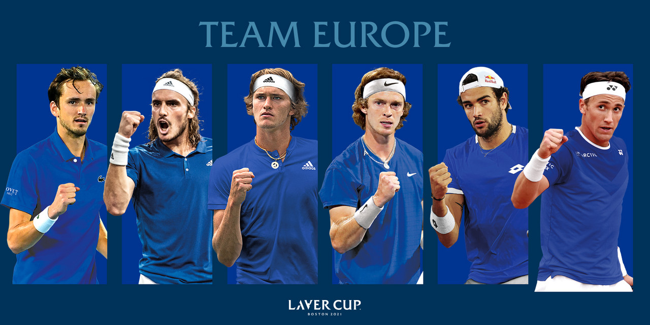 2021 Laver Cup: Full teams announced as Team Europe looks to four-peat