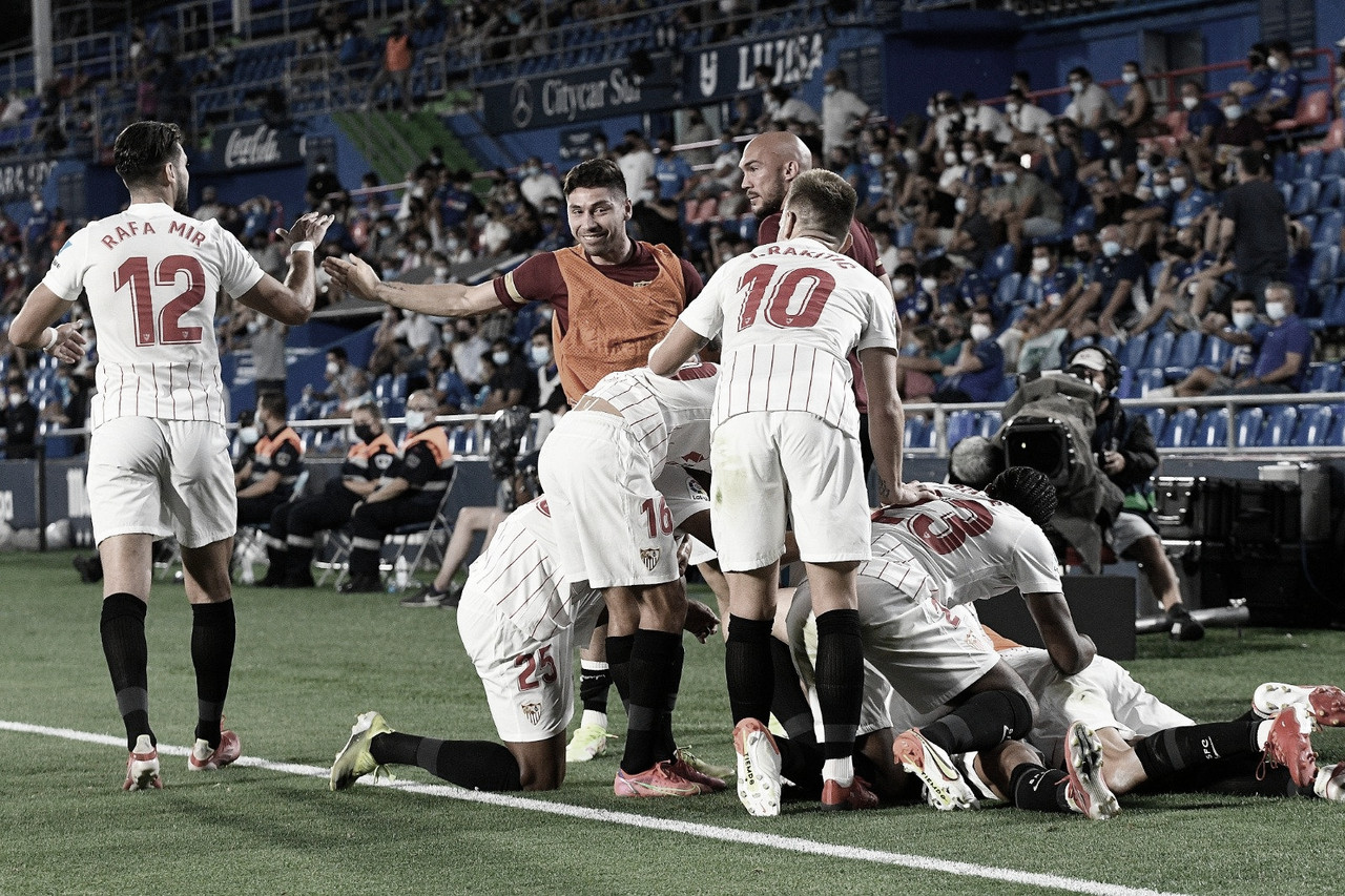 Getafe - Sevilla FC; puntuaciones del Sevilla en la jornada 2 de LaLiga Santander