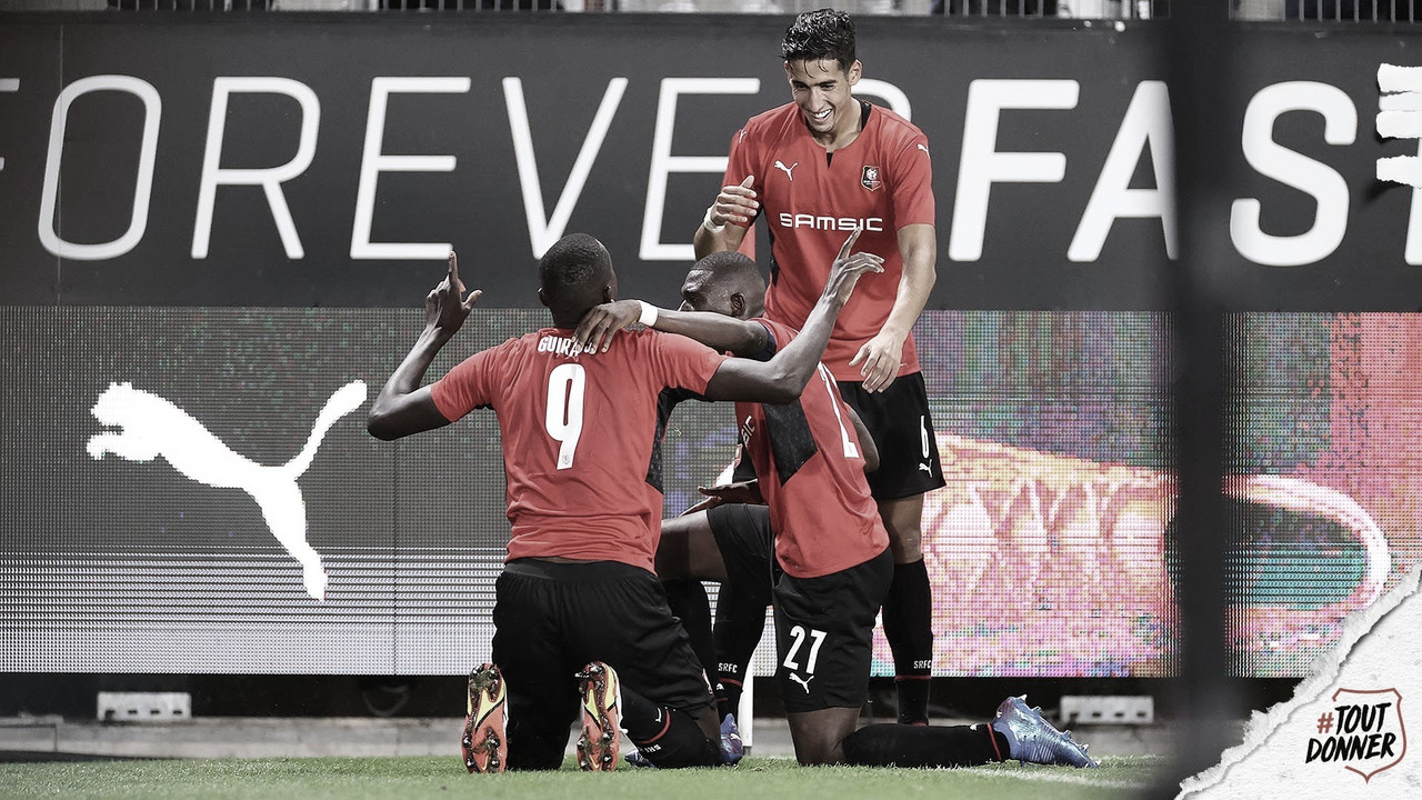 Rennes vence Rosenborg com gol em cada tempo e abre vantagem na Conference League