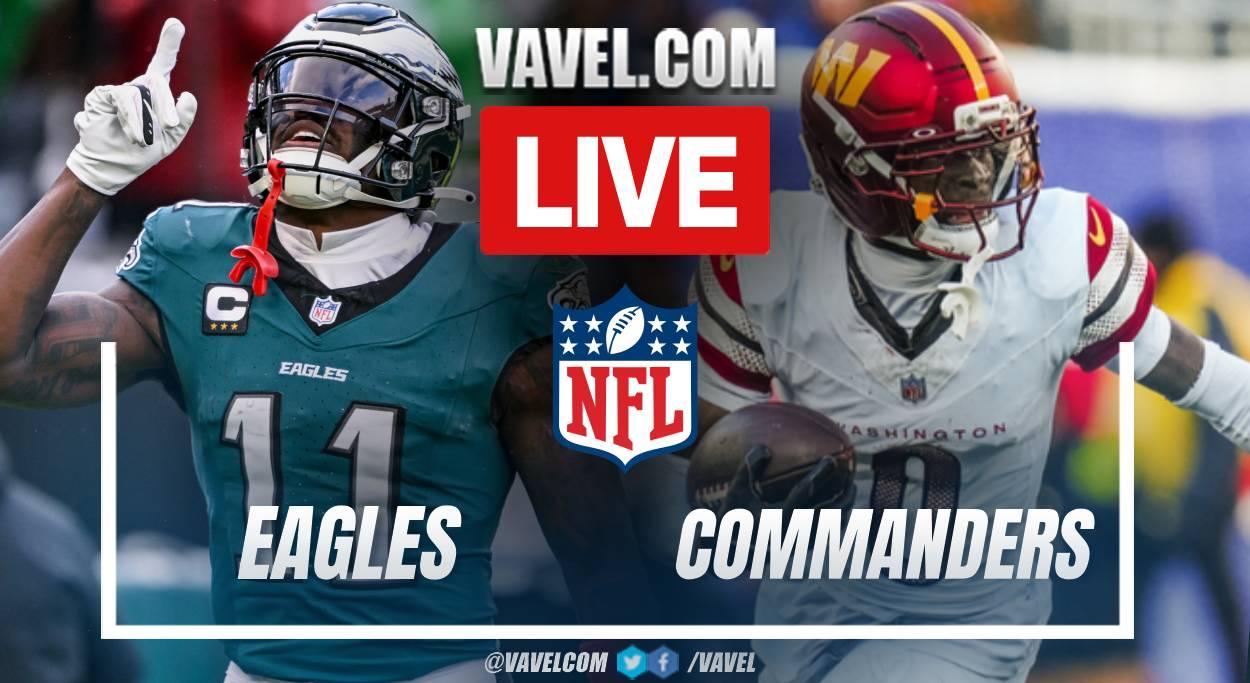 Philadelphia Eagles vs Washington Commanders LIVE Score Updates: The visit team wins (7-3)