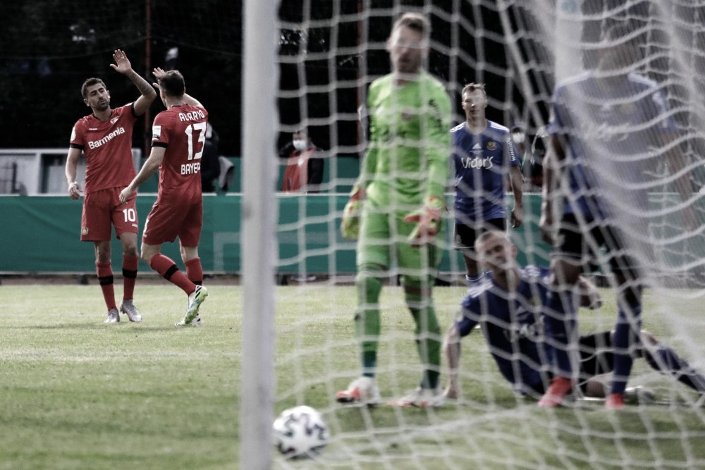 Gols e melhores momentos Saarbrücken x Bayer Leverkusen pela Copa da Alemanha 2019-20 (0-3)
