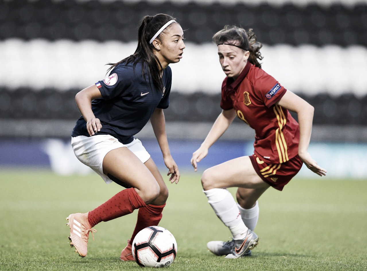 Francia 3-1 España: las 'reinas' de la sub-19 caen cruelmente en semis Francia 3-1 España: las 'reinas' de la sub-19 caen cruelmente en semis