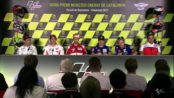MotoGp, GP Catalunya - Rossi: "Sto bene, voglio il podio"