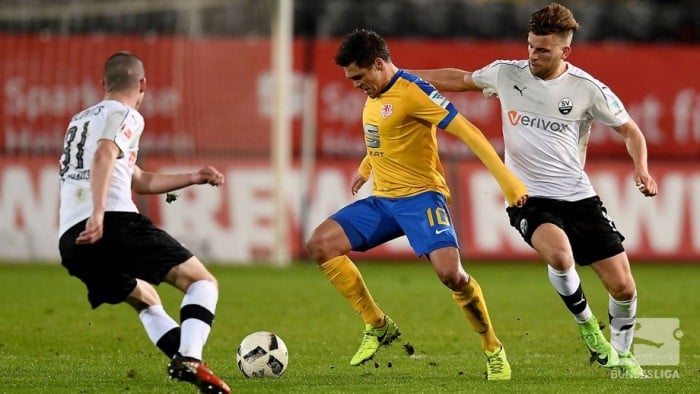 SV Sandhausen 0-1 Eintracht Braunschweig: Boland gives Lions three vital points