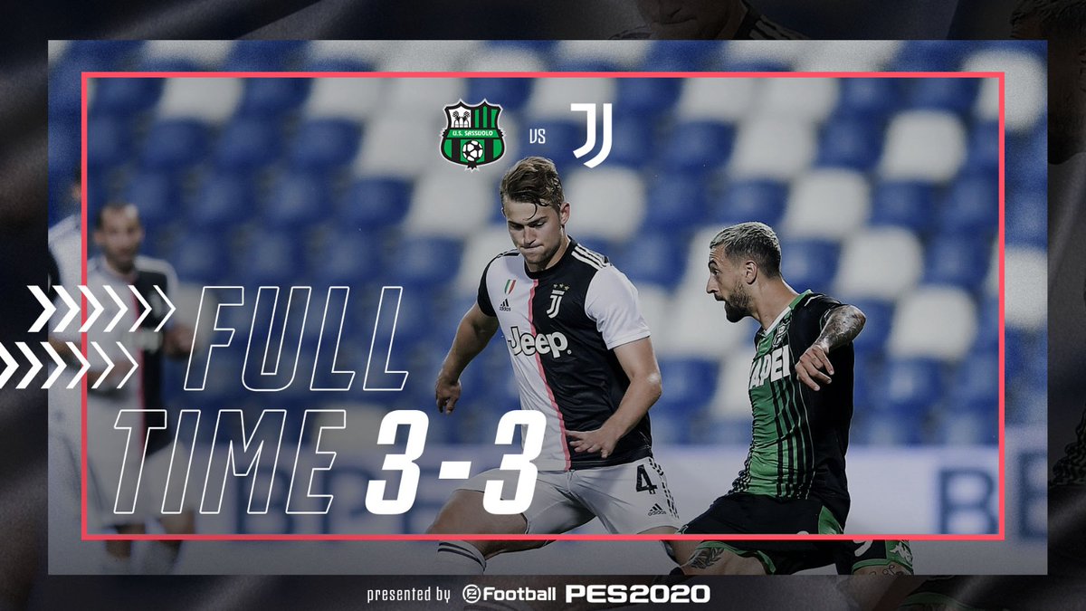 Ennesima pessima Juventus: a Sassuolo è 3-3