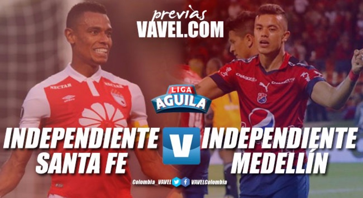 Previa Santa Fe vs Medellín: 'cardenales' con necesidad de ganar para iniciar una semana de pasión y reflexión