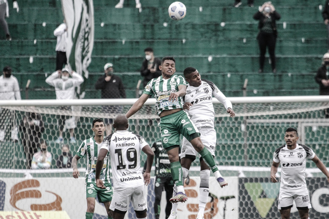 Ceará suporta pressão do Juventude e arranca empate sem gols em Caxias do Sul