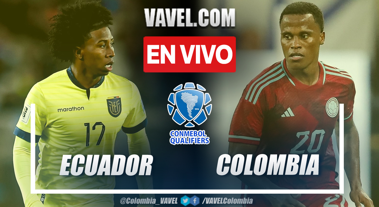 Resumen: Ecuador 0-0 Colombia en Eliminatorias al Mundial 2026