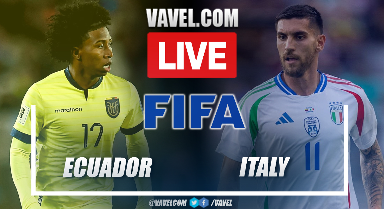 Summary: Ecuador 0-2 Italy in Friendly Match