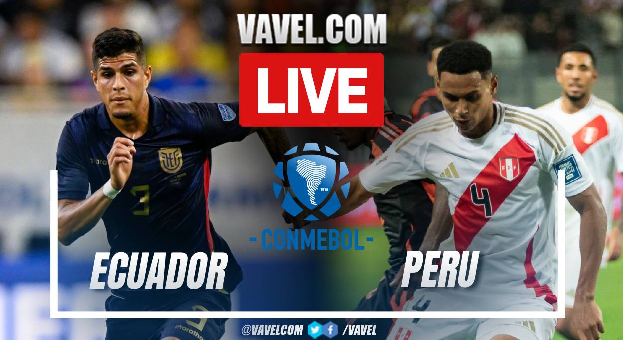 Ecuador vs Peru LIVE Score Updates (1-0) | September 10, 2024