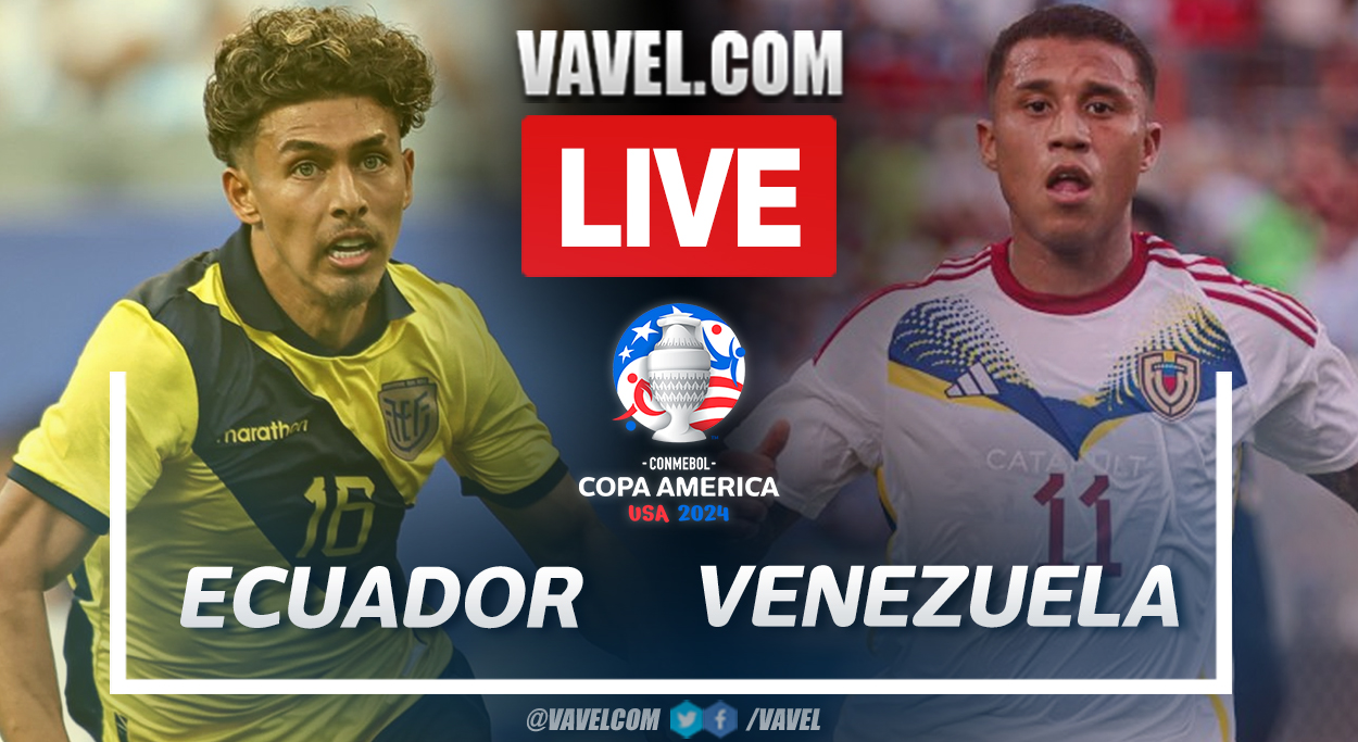 Copa America 2024 Venezuela Vs Ecuador Bill Marjie