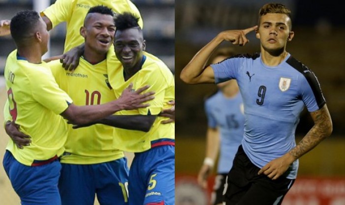 Resumen Ecuador 1-2 Uruguay en Sudamericano Sub-20