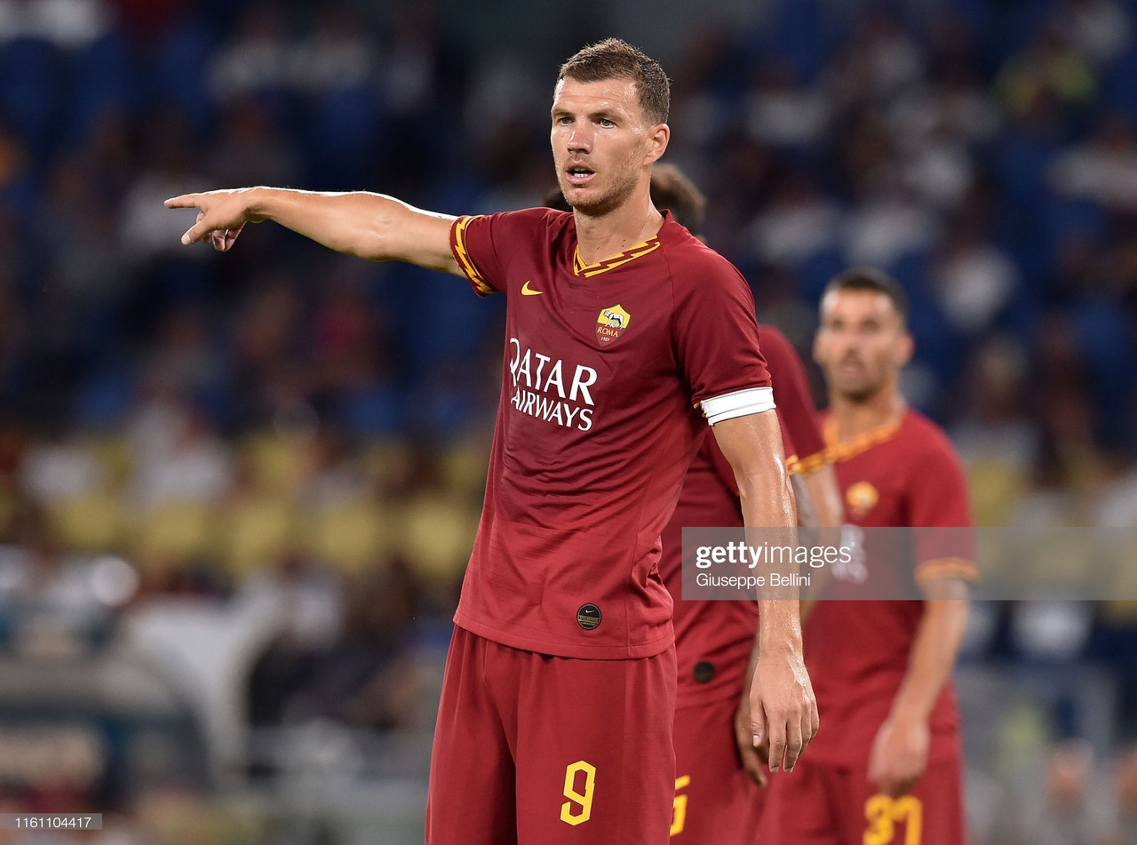 Edin Dzeko re-signs with AS Roma