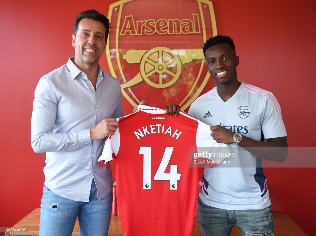 Eddie Nketiah signs new contract at Arsenal