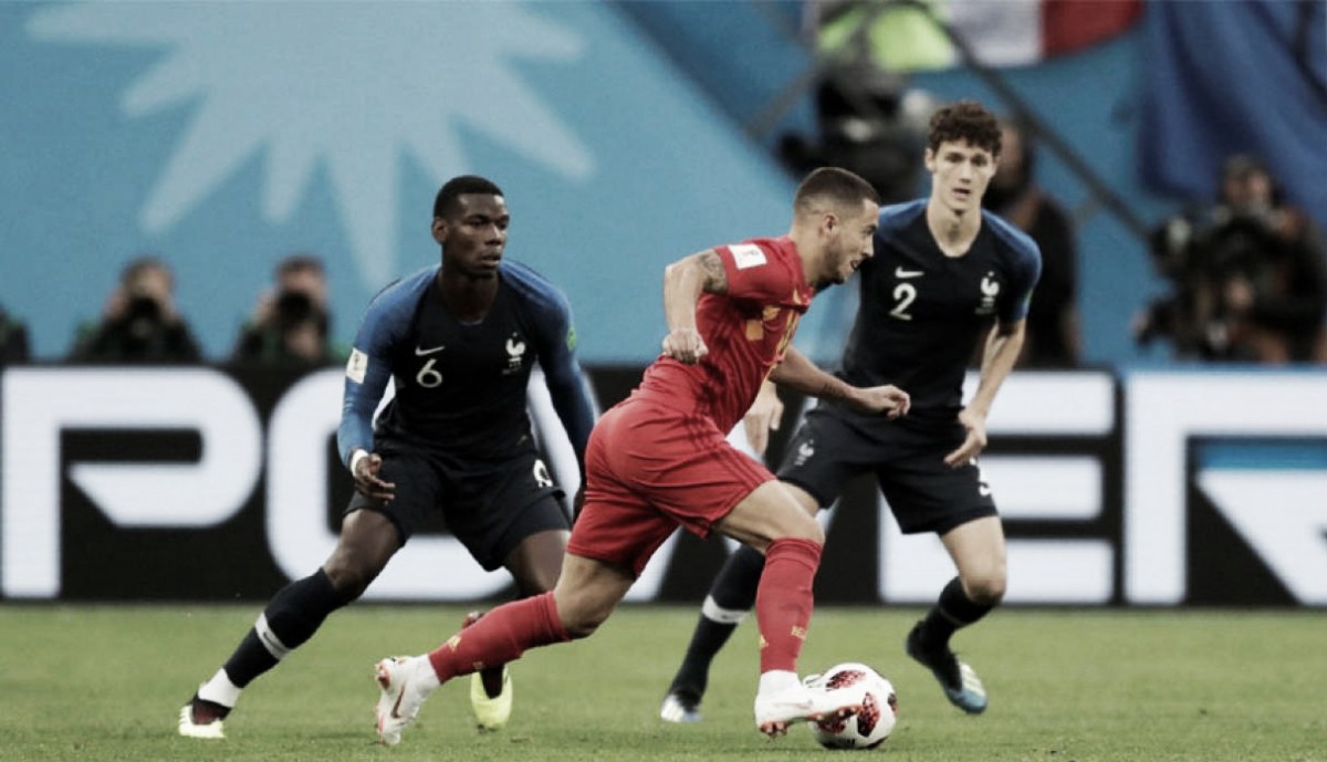 Eden Hazard: "Prefiero perder con esta Bélgica que ganar con esa Francia"