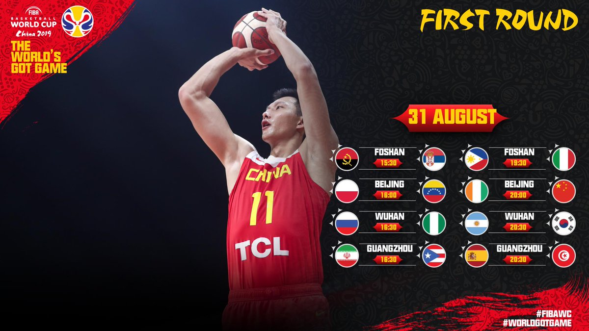 Basket Mondiali Cina 2019 FIBA prima giornata-Volano Serbia e Spagna