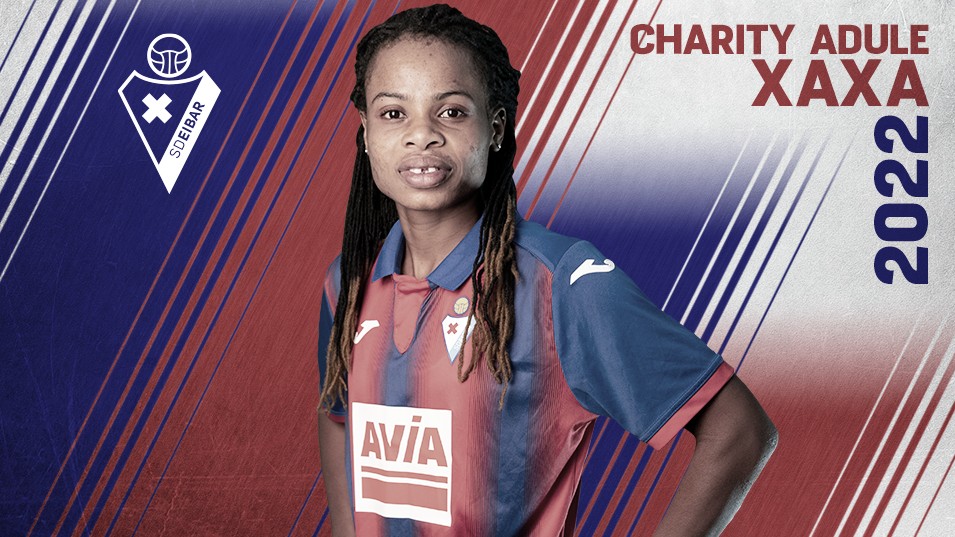 La SD Eibar sella la continuidad de Charity Adule hasta 2022 La SD Eibar sella la continuidad de Charity Adule hasta 2022