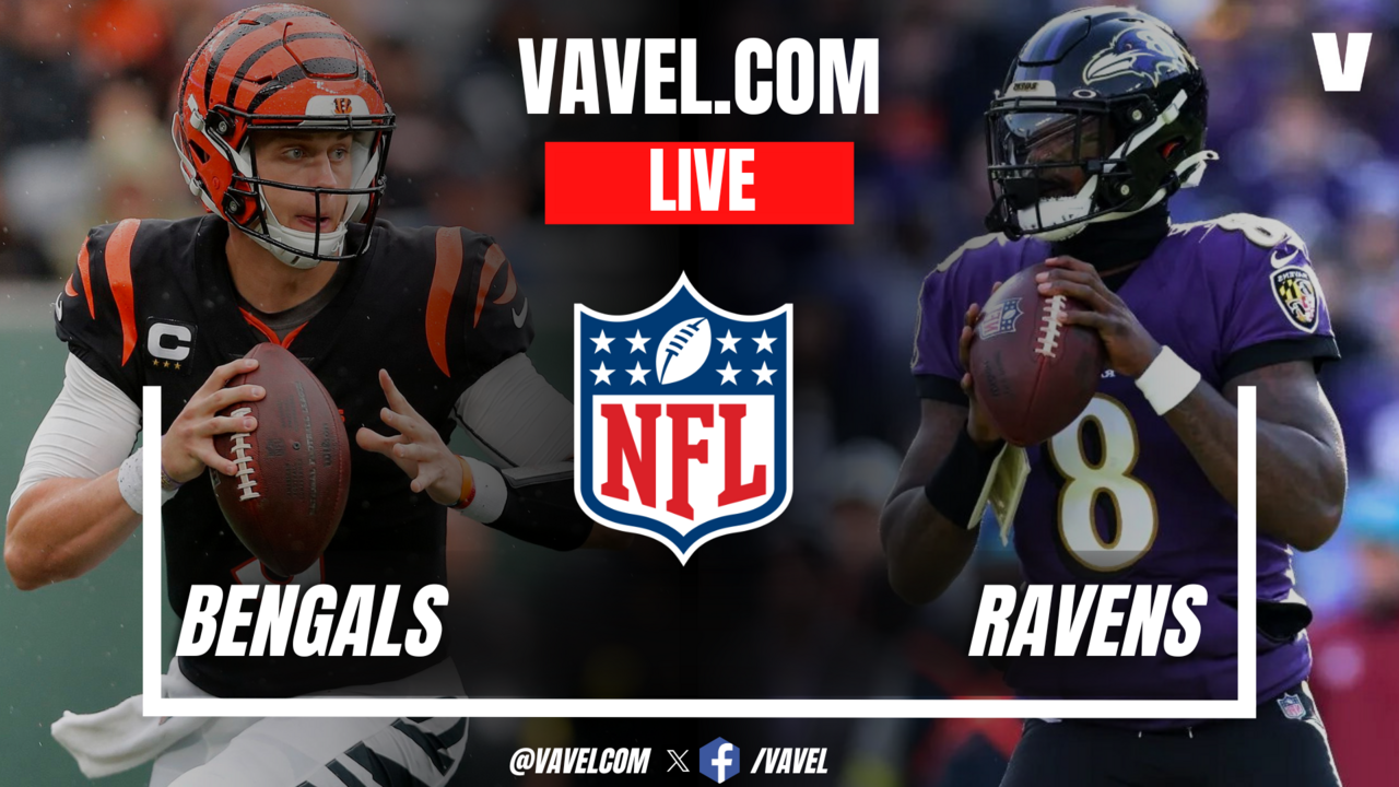 Cincinnati Bengals vs Baltimore Ravens LIVE Score Updates, Stream Info