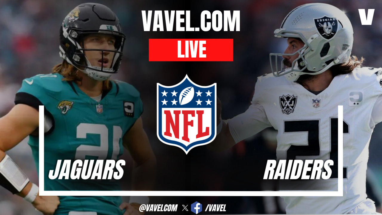 Jacksonville Jaguars vs Las Vegas Raiders LIVE Score Updates, Stream