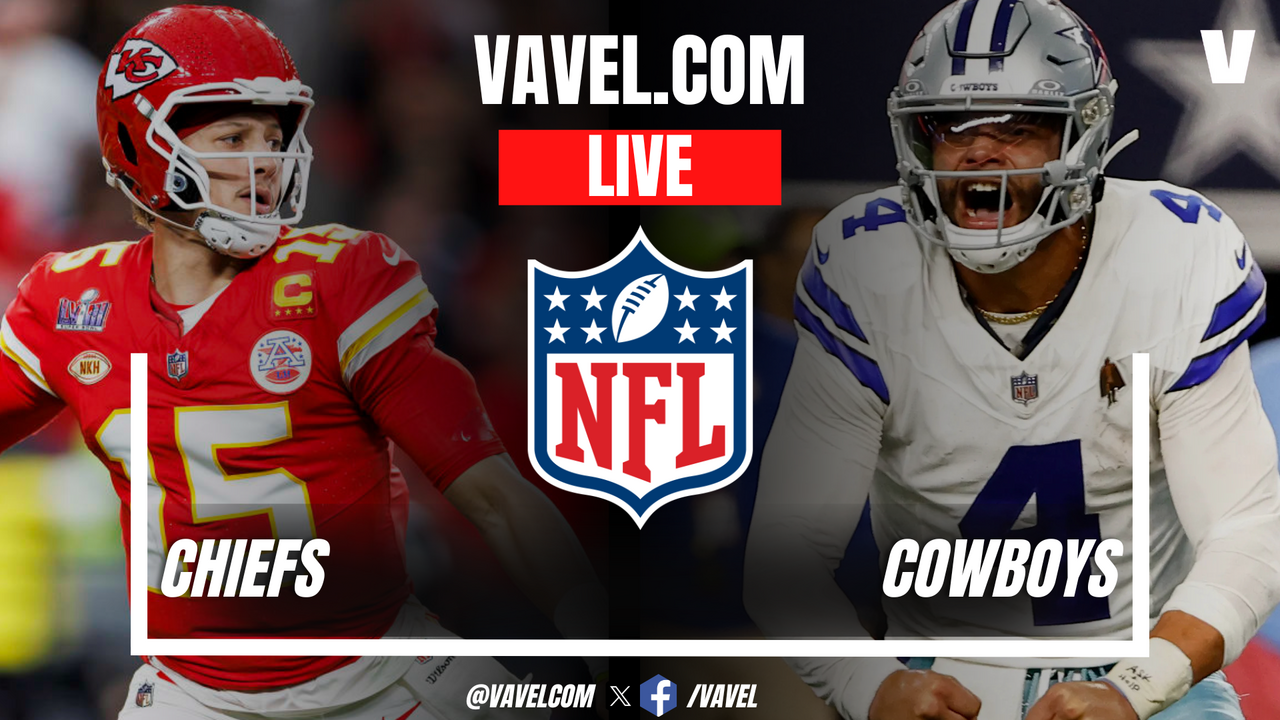 Kansas City Chiefs vs Dallas Cowboys LIVE Score Updates in NFL Game
