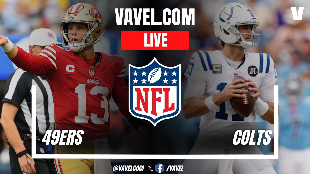 San Francisco 49ers vs Indianapolis Colts LIVE Score Updates in NFL Game