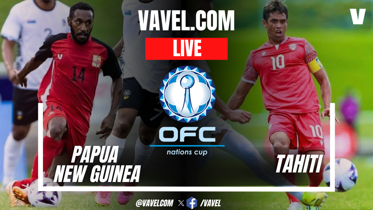 Summary Papua New Guinea 11 Tahiti in OFC Nations Cup June 19, 2024