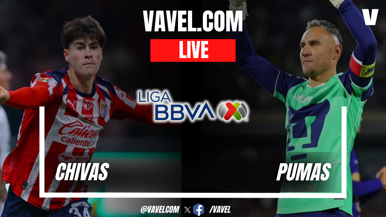 Chivas vs Pumas LIVE Score Updates in 2026 Liga MX Match