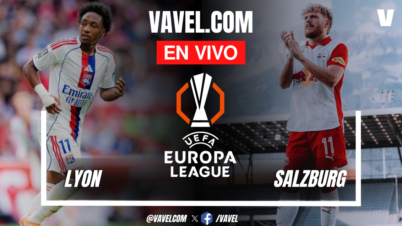Goles y resumen del Olympique de Lyon 0-2 RB Salzburgo en UEFA Europa ...