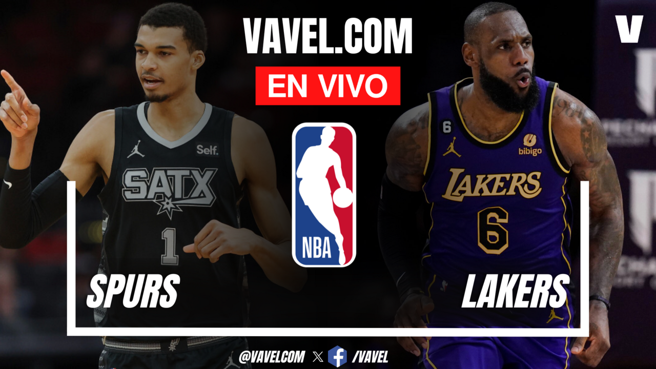 San Antonio Spurs vs Los Angeles Lakers EN VIVO, ¿cómo ver transmisión