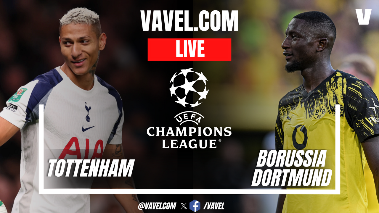 Tottenham vs Borussia Dortmund LIVE Score Updates: Tight Game (1-0)