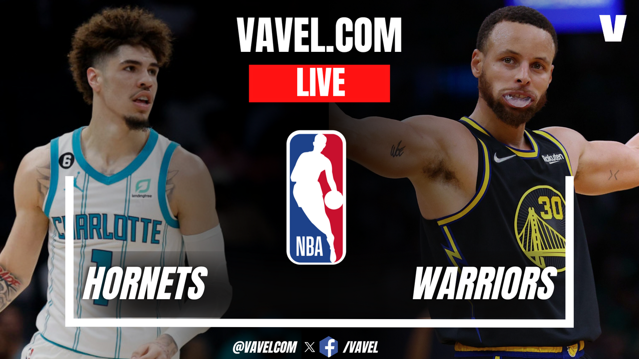 Charlotte Hornets vs Golden State Warriors LIVE Score Updates in NBA Game