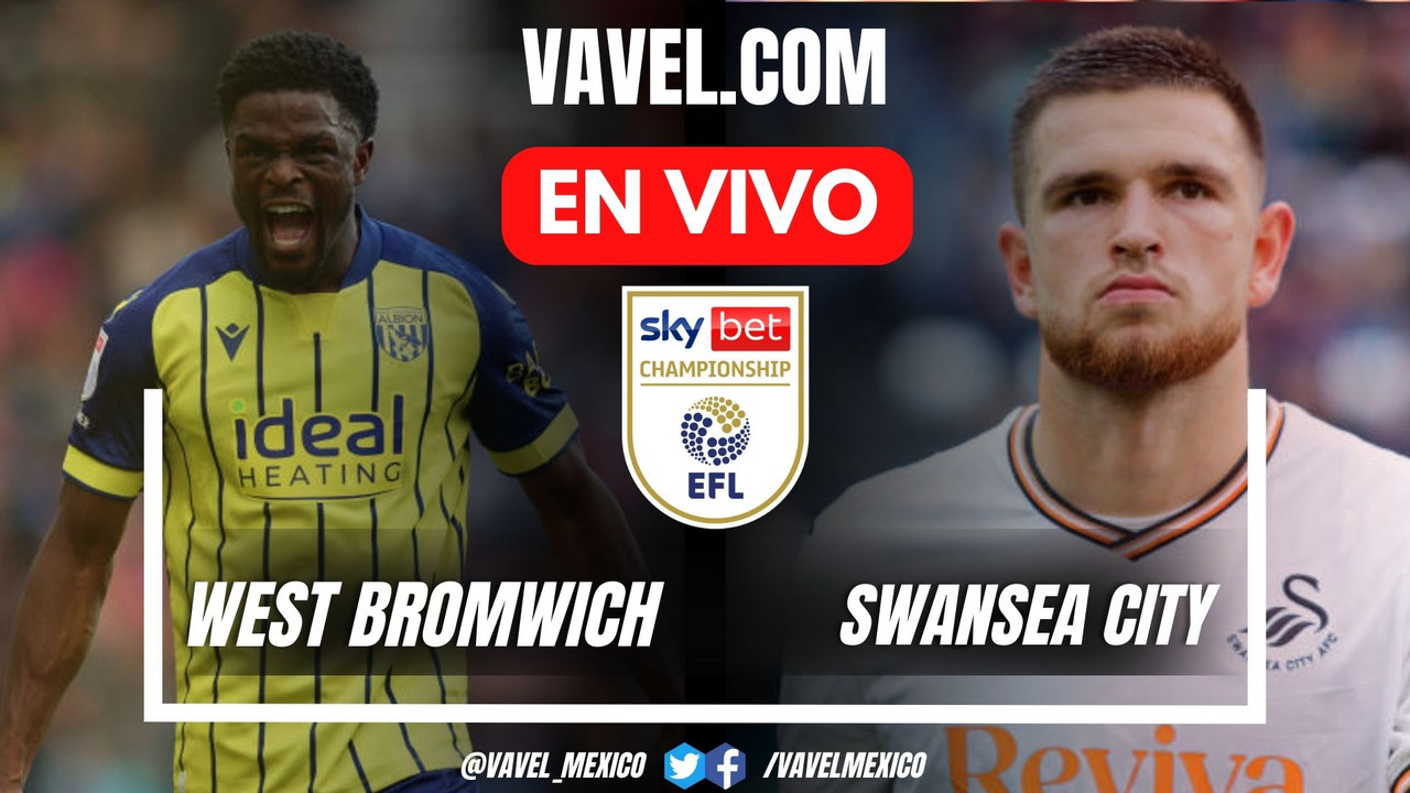 West Bromwich vs Swansea City EN VIVO, ¿cómo ver transmisión TV online en EFL Championship? | 31 Agosto 2024