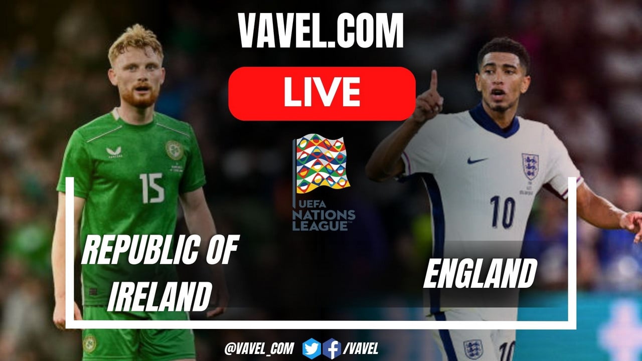 Highlights and goals: Ireland 0-2 England in UEFA Nations League | September 7, 2024