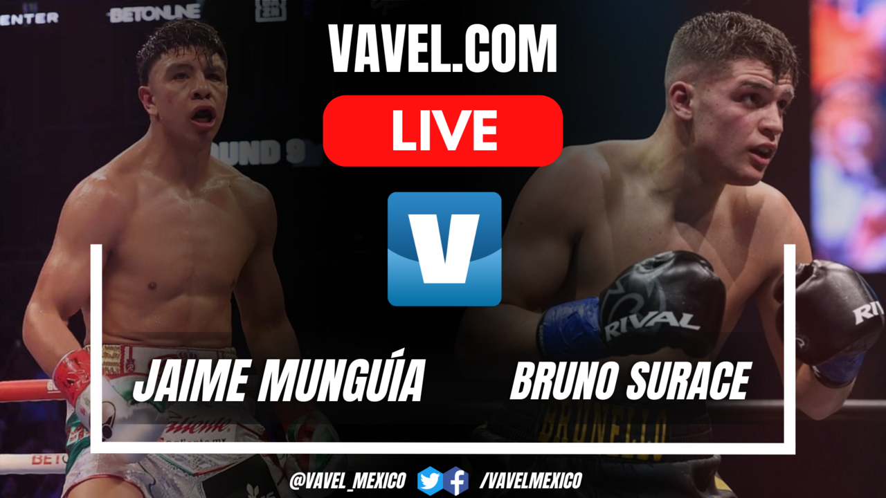 Summary: Jaime Munguia vs. Bruno Surace in boxing match | December 15, 2024