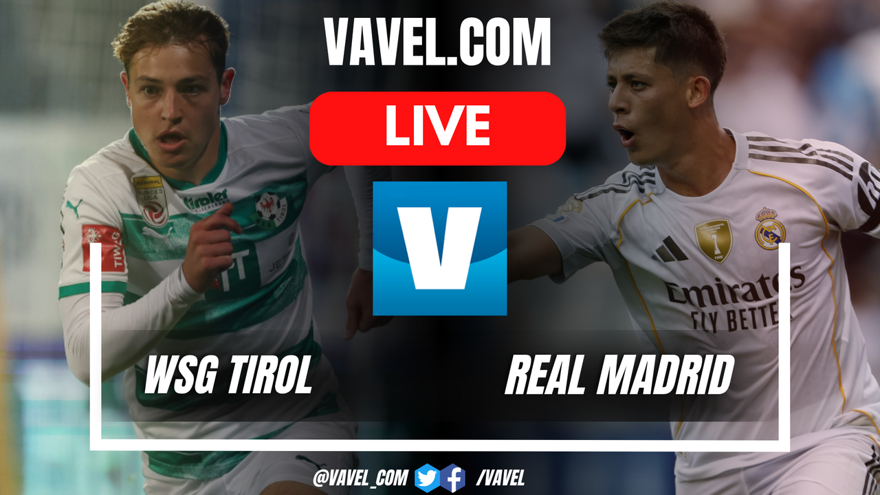 Summary: WSG Tirol 0-4 Real Madrid in Friendly Match