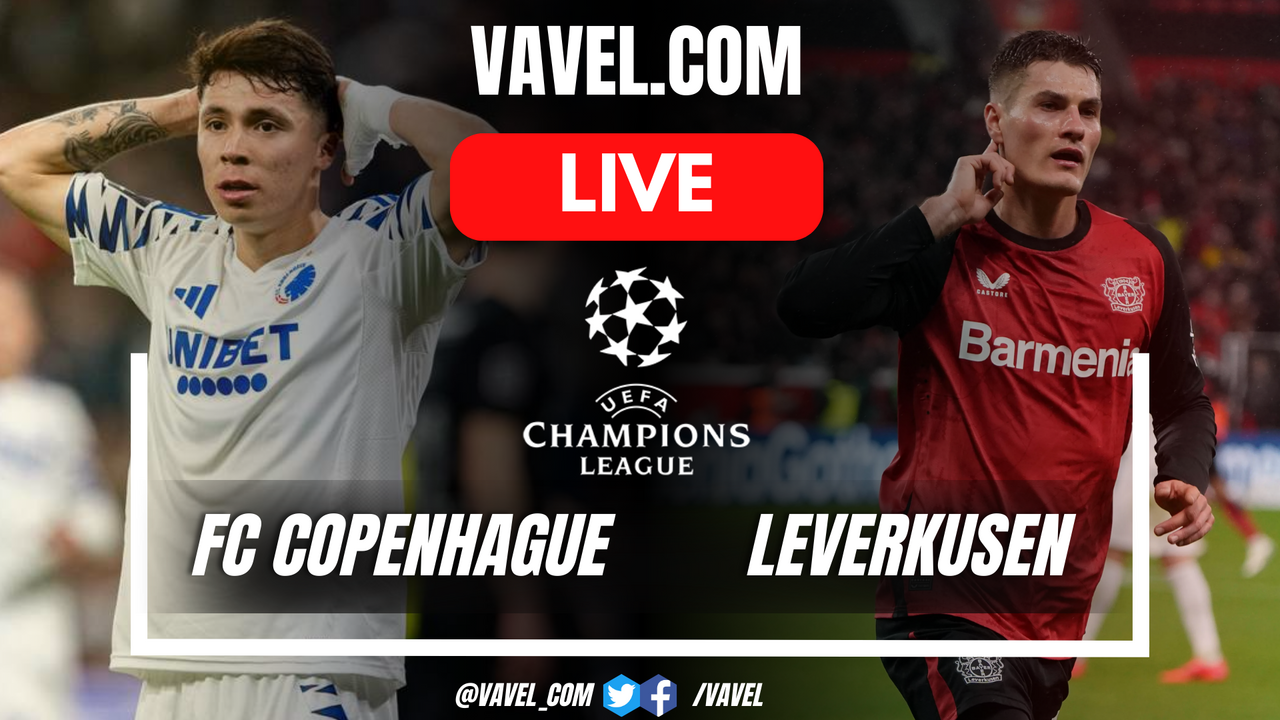 Summary FC Copenhague 22 Bayer Leverkusen in UEFA Champions League