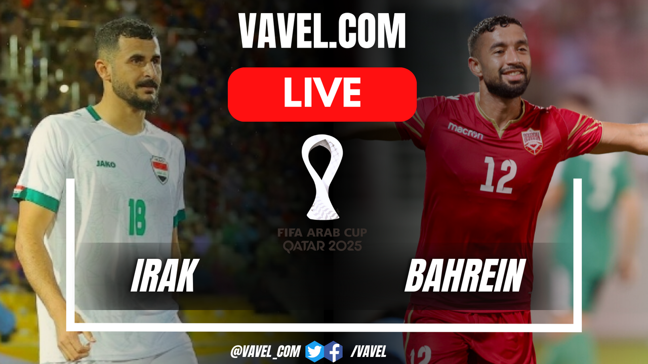 Summary: Iraq 2-1 Bahrein in FIFA Arab Cup