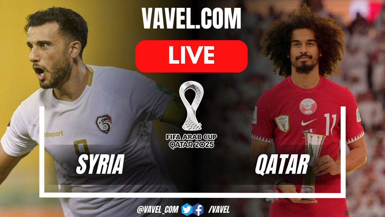 Syria vs Qatar LIVE Score Updates: A lot of pressure (0-0)
