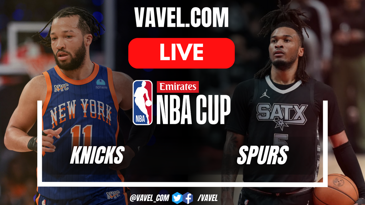 Summary: New York Knicks 124-113 San Antonio Spurs in NBA Cup